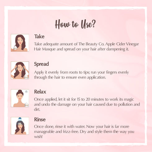 the beauty co India Apple Cider Vinegar Hair Mask